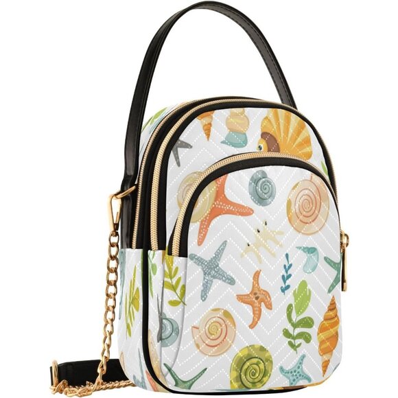 Quilted Crossbody Bag for Women Small Travel Purse Phone Organizer - Picture 2 of 7